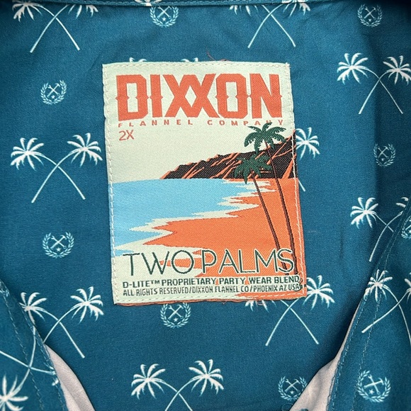 Dixxon Flannel Two Palms - Picture 2 of 3